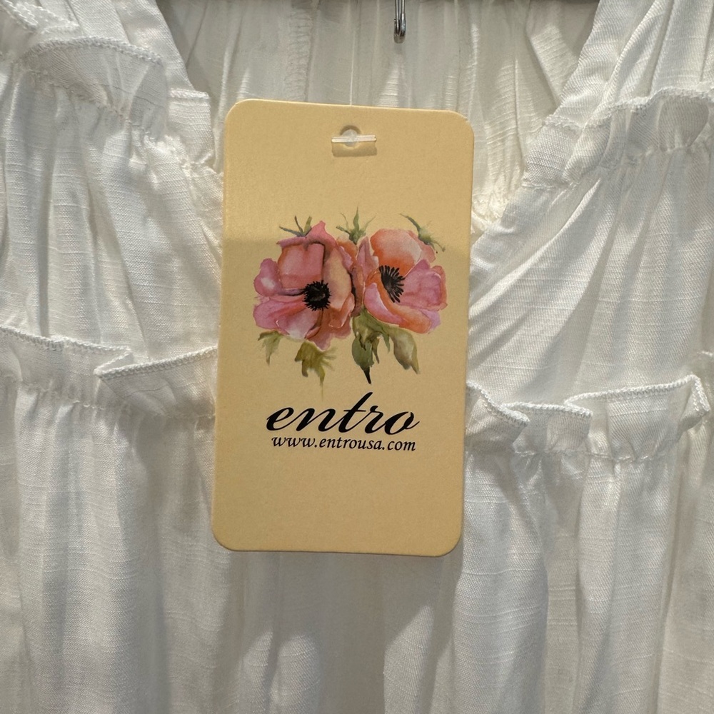 NWT Entro tiered maxi dress - Picture 4 of 10